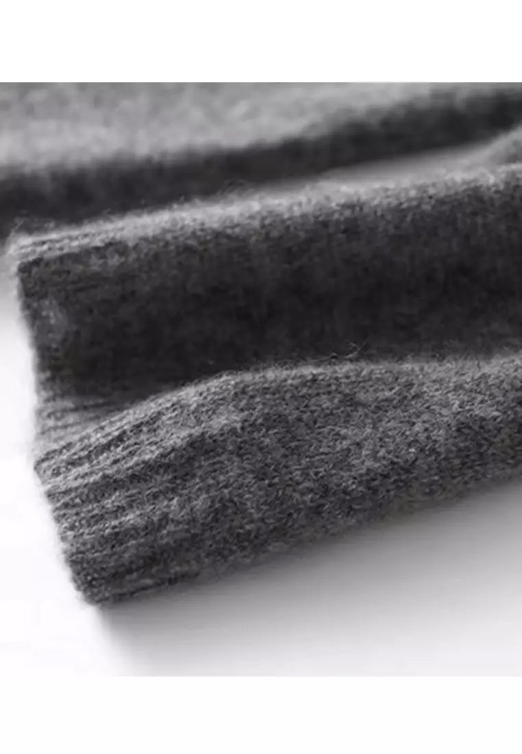 Ashley | Elegant Asymmetric Knit Cardigan - Picela
