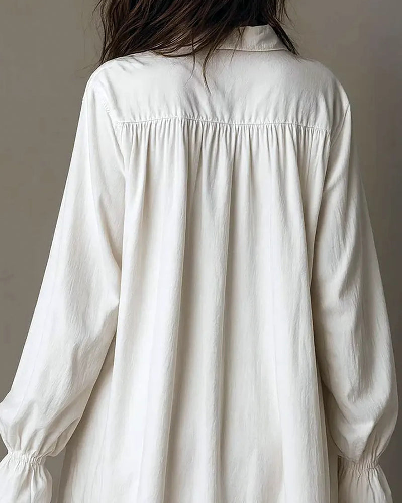 Ashley | Feminine Trim Mini Dress - Picela