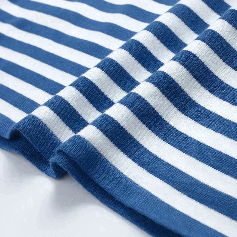 Danielle | Classic Striped Crewneck Sweater - Picela