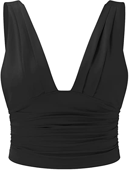 Jennifer | Flattering Ruched V-Neck Top - Picela