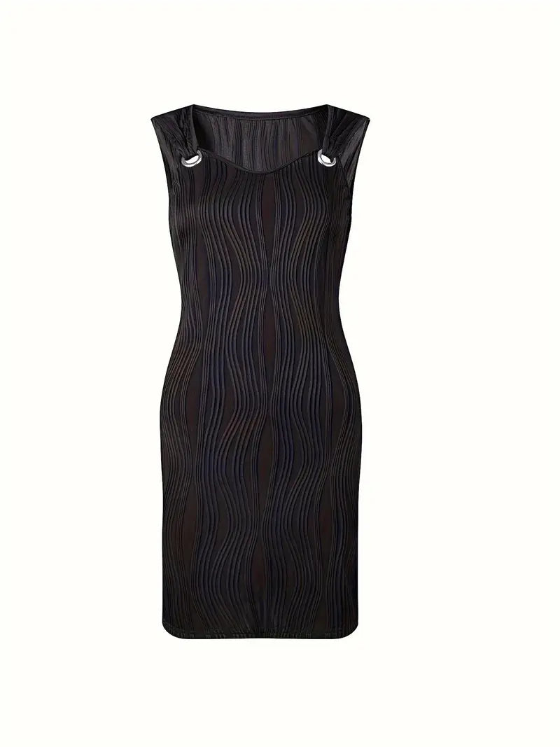 Megan | Elegant Sleeveless Mini Dress - Picela