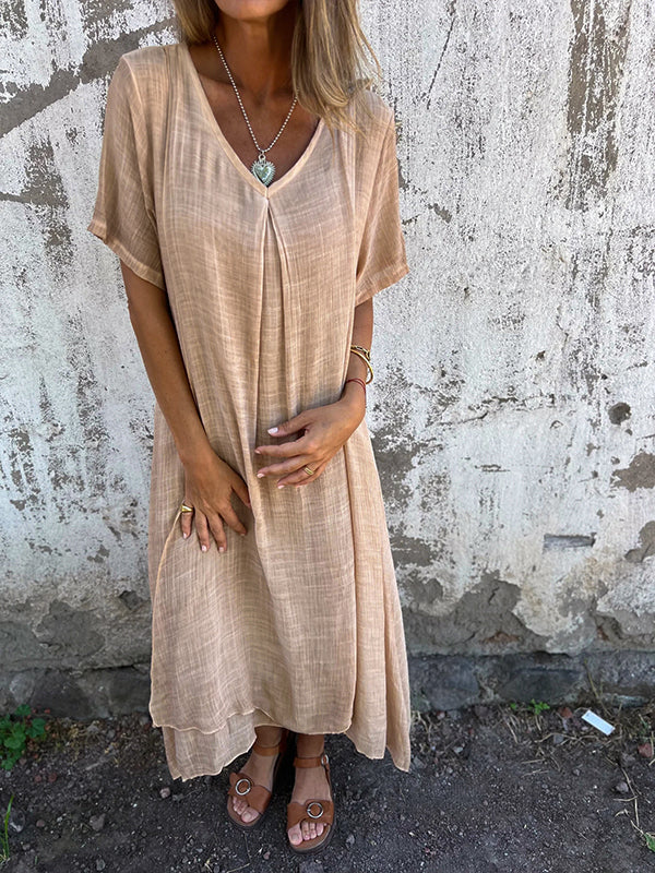 Melissa | Effortless Flowy Maxi Dress - Picela