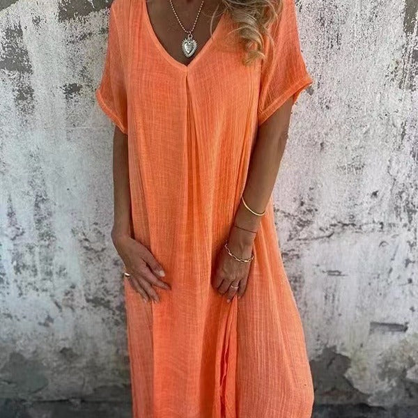 Melissa | Effortless Flowy Maxi Dress - Picela