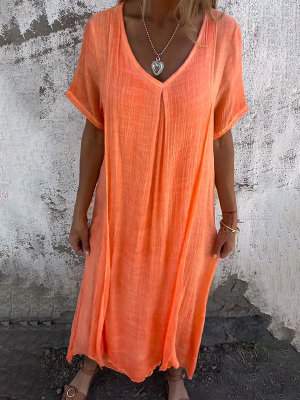 Melissa | Effortless Flowy Maxi Dress - Picela