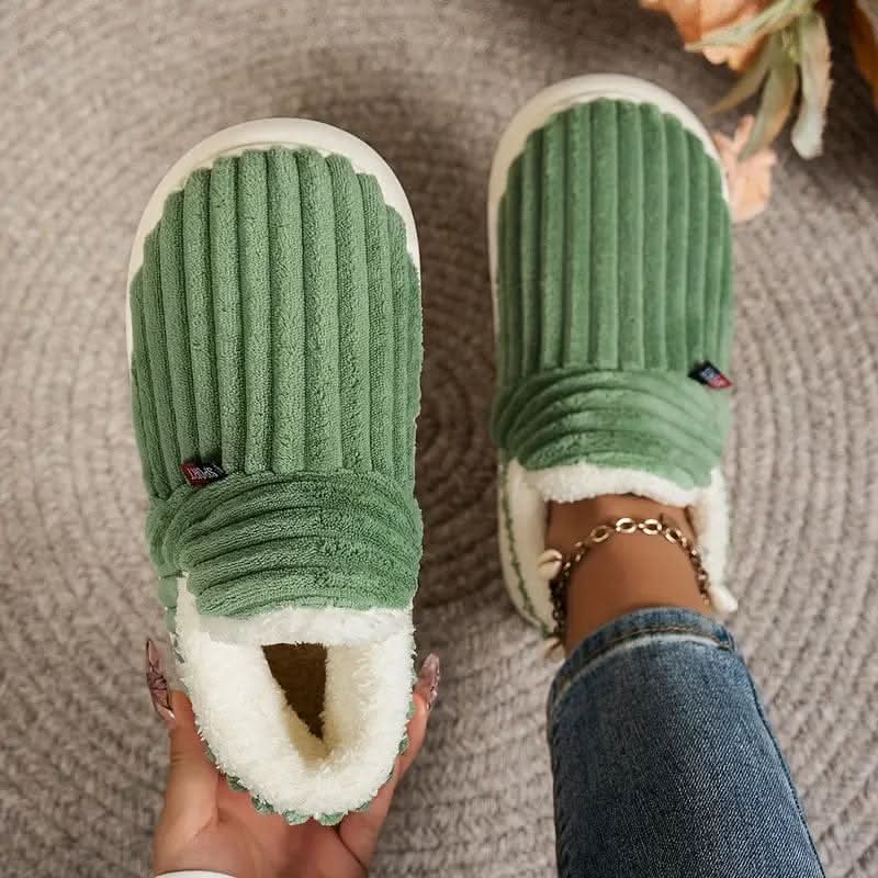 Michelle | Cozy Corduroy Fur-Lined Boots - Picela