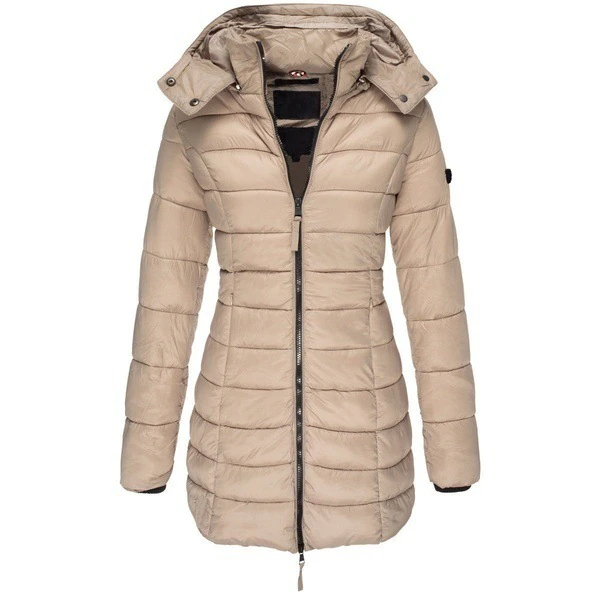 Rebecca | Cozy Quilted Hooded Coat - Picela