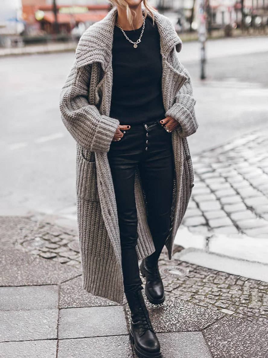 Stephanie | Cozy Chunky Longline Cardigan - Picela