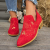 Melissa | Elegant Vintage Embroidered Ankle Boots