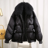 Rebecca | Elegant Fur Bomber Jacket