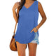 Casual V-Neck Jersey Tank for Women