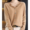 Kelly | Elegant Fitted Button-Down Cardigan