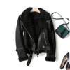 Christine | Cozy Shearling Aviator Jacket