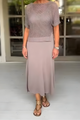 Elegant Crochet Knit Summer Set for Women