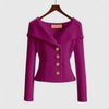 Nicole | Elegant Ribbed Fitted Cardigan