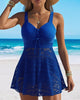 Elegant Lace Halter Swim Dress for Women