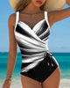 Flattering Wrap-Front Swimsuit for Women