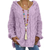 Amber | Cozy Cable Knit Hoodie