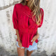 Elegant Smocked Peplum Blouse for Women