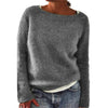 Jennifer | Elegant Boat-Neck Knit Sweater