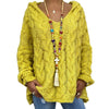 Amber | Cozy Cable Knit Hoodie