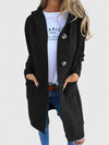 Elizabeth | Elegant Hooded Longline Cardigan