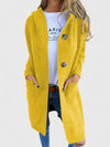 Elizabeth | Elegant Hooded Longline Cardigan