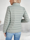 Amanda | Elegant Slim Stand-Collar Puffer Jacket
