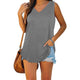 Casual V-Neck Jersey Tank for Women