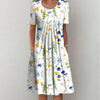 Megan | Feminine Floral Pleated Dress