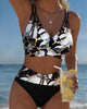 Flattering Marble Bikini Set for Women