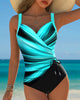 Flattering Wrap-Front Swimsuit for Women