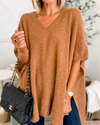Jennifer | Elegant Oversized V-Neck Sweater