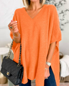 Jennifer | Elegant Oversized V-Neck Sweater