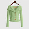 Nicole | Elegant Ribbed Fitted Cardigan