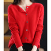 Kelly | Elegant Fitted Button-Down Cardigan