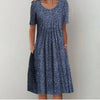Megan | Feminine Floral Pleated Dress