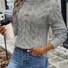 Jessica | Elegant Cable-Knit Turtleneck Sweater