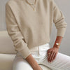 Melissa | Elegant Neck Knit Sweater