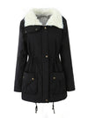 Jessica | Elegant Sherpa-Collar Utility Parka
