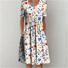 Megan | Feminine Floral Pleated Dress