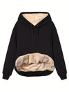 Stephanie | Cozy Sherpa-Lined Fleece Hoodie