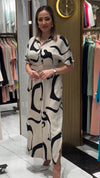 Stephanie | Stylish Belted Maxi Dress