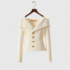 Nicole | Elegant Ribbed Fitted Cardigan