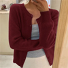 Michelle | Elegant Buttoned Knit Cardigan