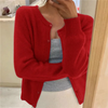 Michelle | Elegant Buttoned Knit Cardigan