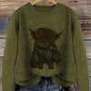 Gretchen | Stylish Highland Cow Sweater