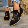 Melissa | Elegant Vintage Embroidered Ankle Boots