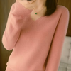 Vanessa | Elegant V-Neck Knit Sweater