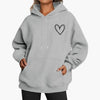 Christine | Elegant Minimalist Graphic Hoodie