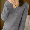 Vanessa | Elegant V-Neck Knit Sweater